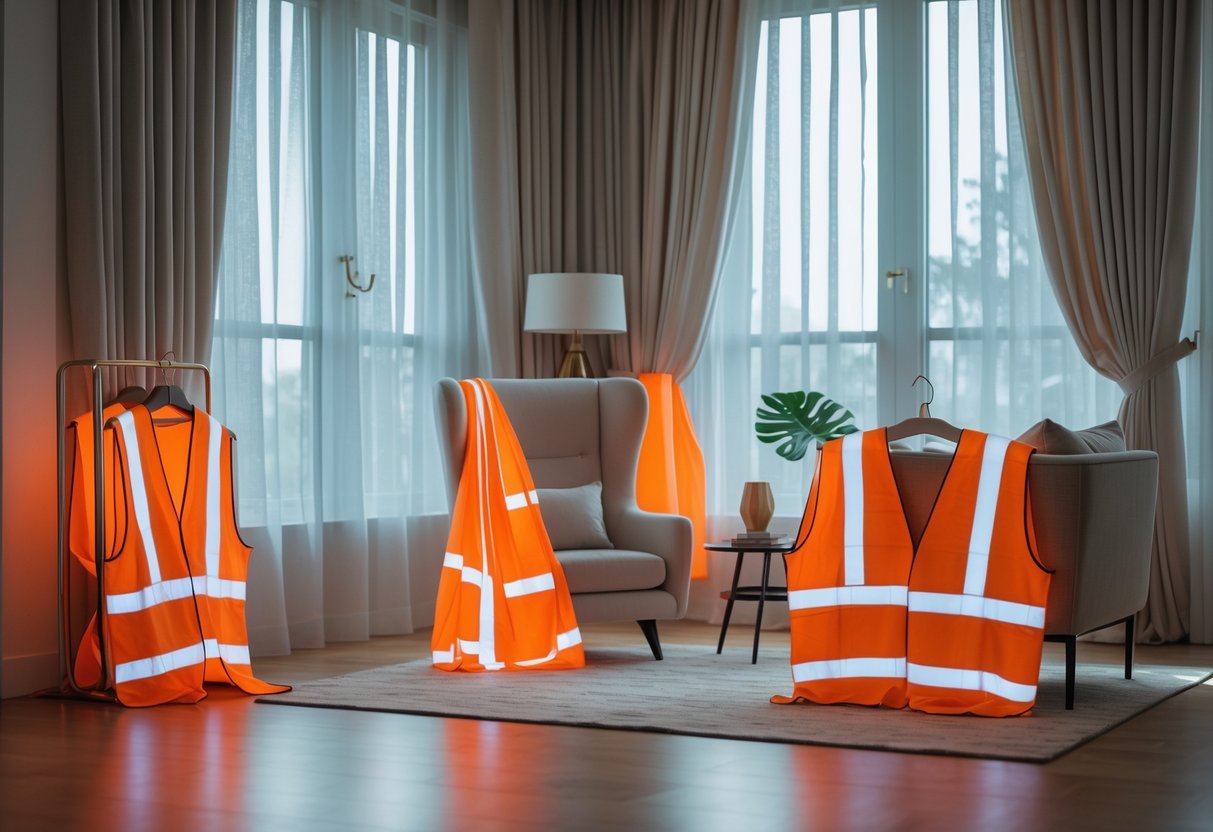 Sådan skaber du et sikkert og stilfuldt hjem med lysende refleksveste og gardiner til din stue